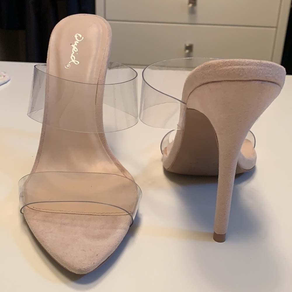 Transparent PVC slide heels - Picture 5 of 5